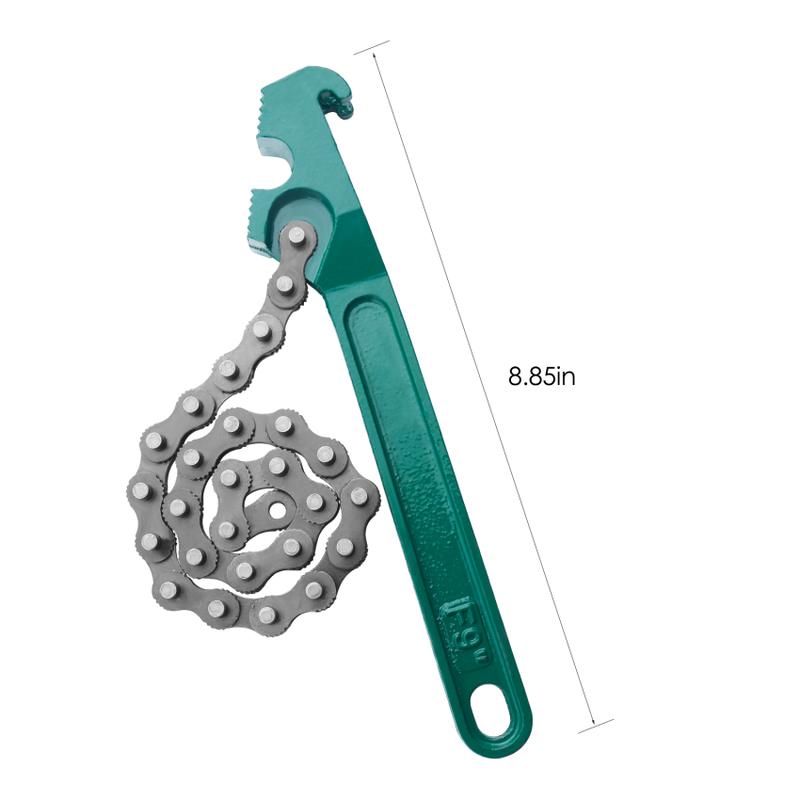 Universal Oil Filter Wrench 8/12inch Grid Filter Chain Spanner - TikTok ...