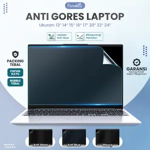 READY BENING / ANTI GLARE / ANTI RADIASI Universal Anti Gores Laptop 11 12 13 14 15 16 17 24 Inch Antigores Leptop Notebook Screen Guard Protector Pelindung Layar