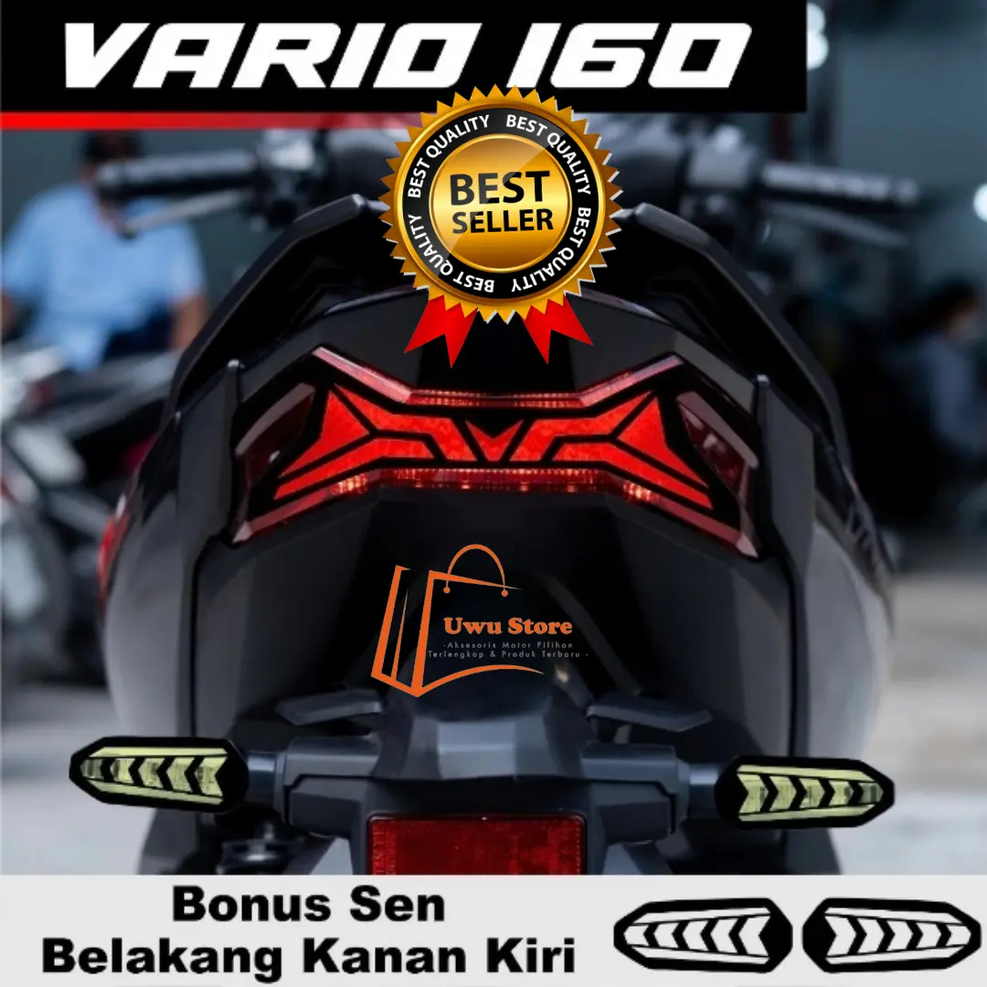 Stoplamp Variasi Stiker Baru untuk Vario 160 sticker st iker lampu
