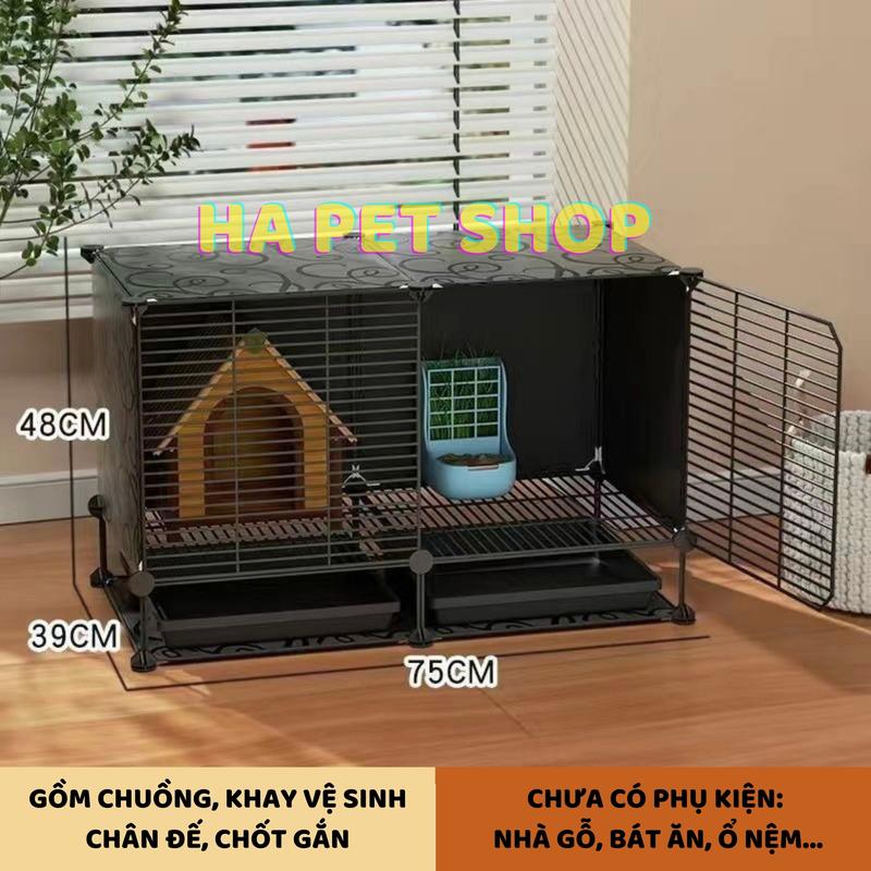  Lồng Chuồng Nuôi Bọ Sóc Nhím Chuột Hamster Mèo Thú Cưng Lắp Ráp Đa Năng Tiện Lợi 