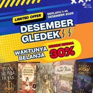 BUY 1 GET 1 NOVEL BEST SELLER - DESEMBER GLEDEK PENGIRIMAN AKHIR DESEMBER SAMPAI AWAL JANUARI