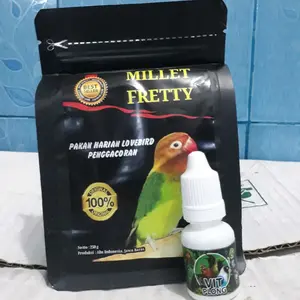 Milet FRETTY + VIT PLONG Lovebird Gacor Fighter