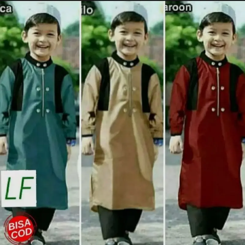 Setelan KOKO anak plus peci 0-12 thn // Setelan koko Pakistan anak // koko arken anak // koko anak terbaru // gamis koko anak 7
