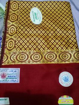 Product Review of Sorban Kasmiri Sulam Gold Ukuran Jumbo Polka Dot palid premium from ا**ي 0