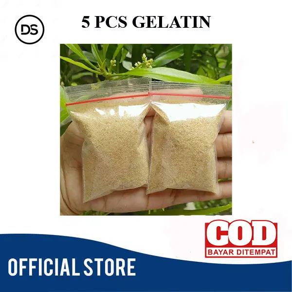 DS Bubuk Gelatin Masker Komedo Semua Jenis Kulit Kering 0