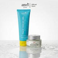 Gambar Amei Bundling Face Wash Gel & Amei Dark Spot Moisturizer Gel 30g Mencerahkan Melembabkan Menyamarkan Bekas Jerawat Flek Hitam Membandel Kulit Lebih Cerah & Lembut - Beli 1 Face Wash + Moist Gel dari amei アメイ Kab. Karanganyar 1 Tokopedia