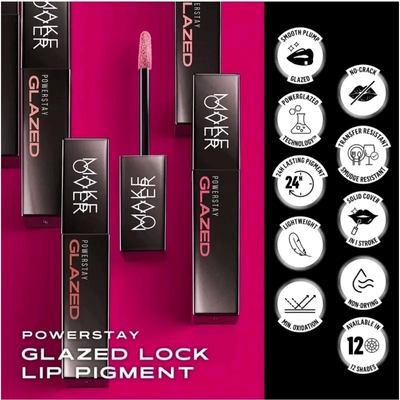 MAKE OVER POWERSTAY GLAZZED LOOK PIGMENTED
