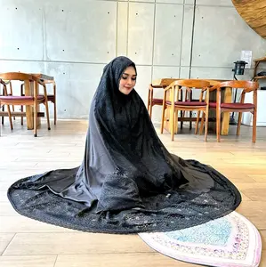 Mukena Semi Sutra Original Jumbo  PREMIUM Renda Mewah Mukenah Dewasa Cantik Nyaman