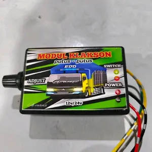 Modul klakson putus putus 12v/24v universal 1 corong / 2 corong bisa Car Truck Kabel
