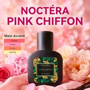 PARFUM BY NOCTERA-Noctera Pink Chiffon Eau De Parfum 30ml – Wangi Manis Fresh Elegan Tahan Lama Pria Wanita