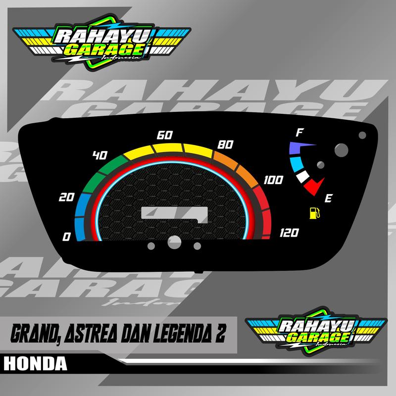 PAPAN SPEEDOMETER CUSTOM HONDA GRAND, ASTREA DAN LEGENDA 2 4