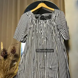 DASTER LUNA MOTIF SALUR BAHAN RAYON PREMIUM Adem Nyaman Tebal  Wanita Busui Bumil Panjang