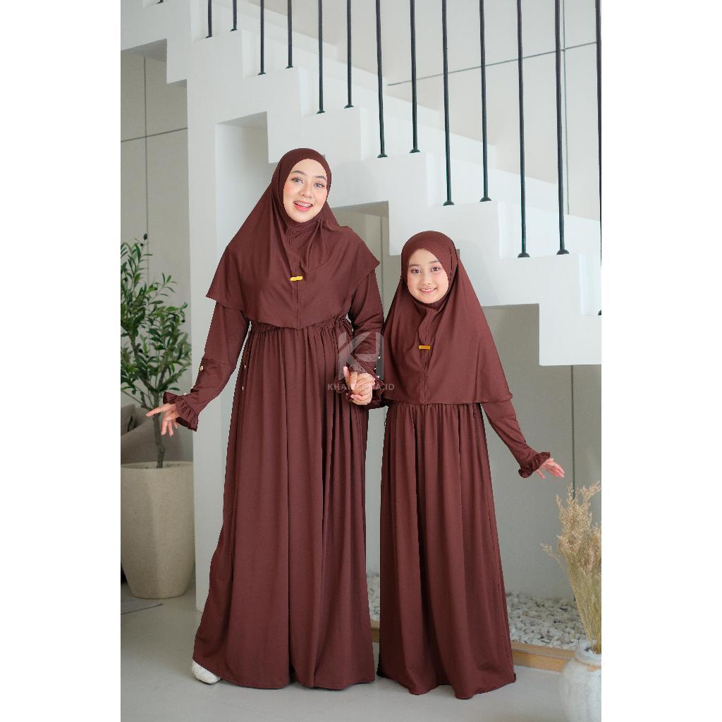 Mecca Kids Gamis Abaya Set Jersey Premium Adem
