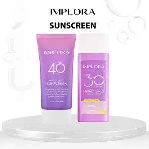 IMPLORA Perfect Shield Sunscreen SPF 40 PA++++ | Sunscreen Wajah | Pelindung dari Sinar Matahari | BPOM