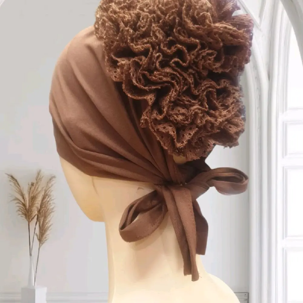 ciput cepol turki Jilbab Wanita Dewasa Rayon