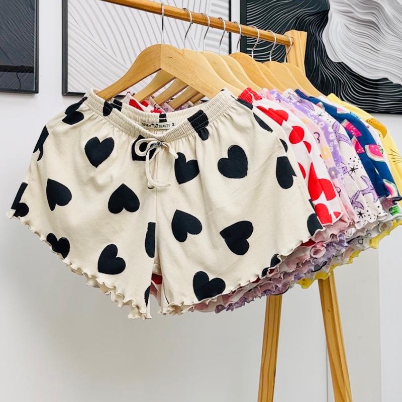 (Lai bèo) COMBO 5 đùi form rộng rãi đủ size từ 40-85kg Women bèo quần short nữ quần đùi quần đùi