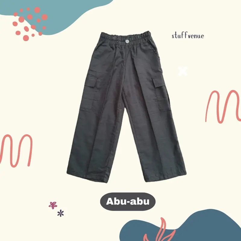 Celana Cargo Anak Perempuan Fashion - Harga 30rb an 1