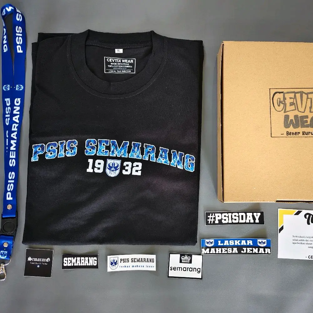 BAJU PSIS SMRG FULL BONUS LANYARD + STIKER+ BOX
