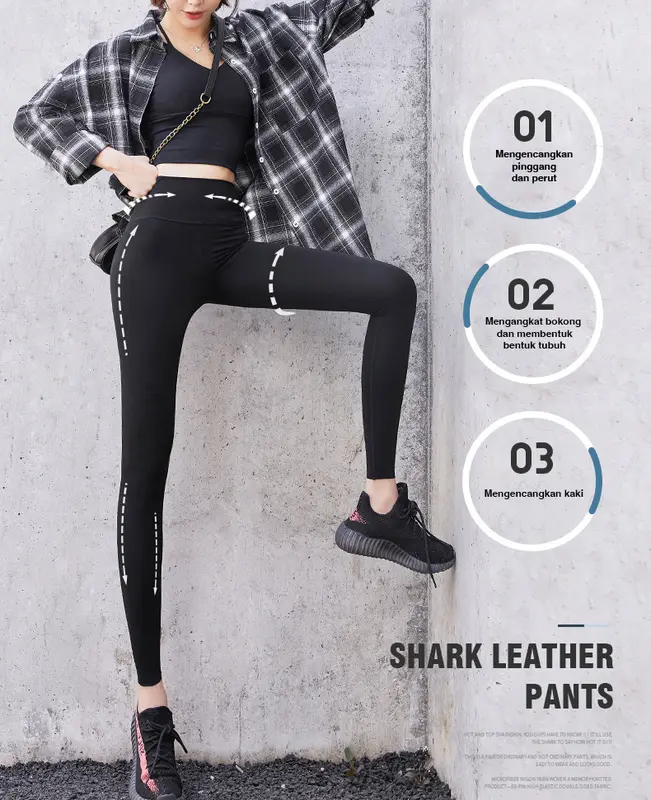 Ravinesport.id Legging Celana Olahraga Wanita High Waist Running Yoga Gym Sport Outdoor 3