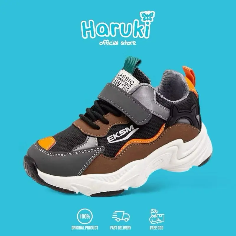 HARUKI Riou Sepatu Sneakers Anak Laki Laki Anak Perempuan Fashion 0