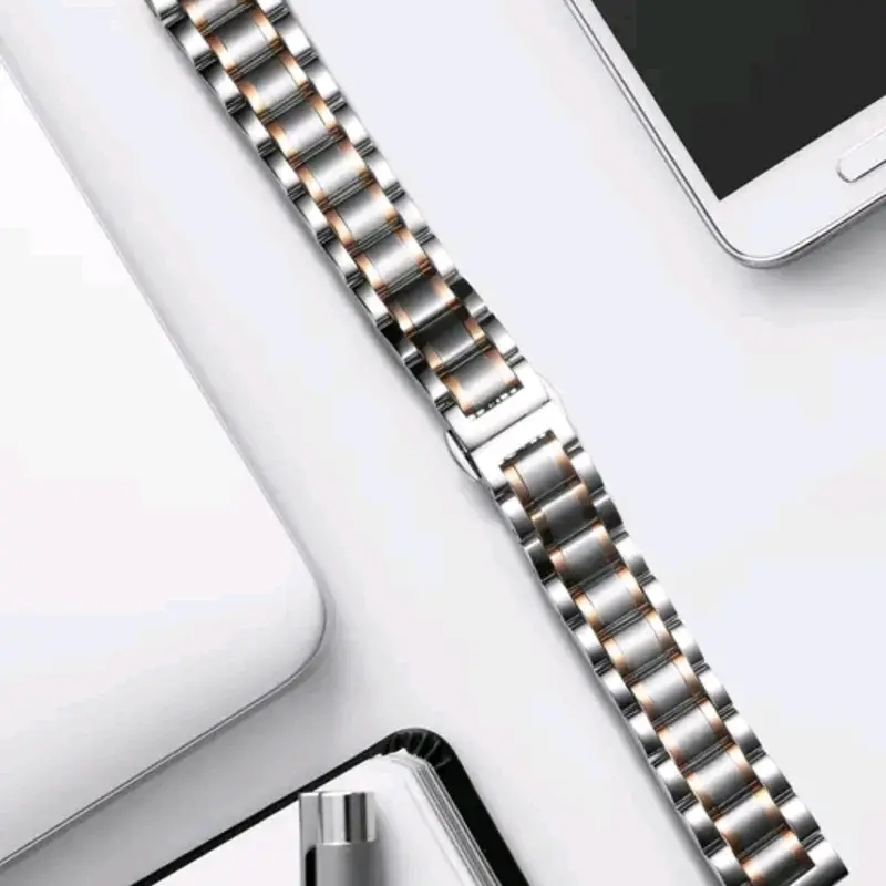 Strap/Tali jam tangan Metal All stenless steel solid Universal fit to All brand 2