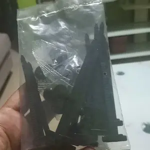 Mitsushi Nylon Cable Tie 5*90mm 20/30/40pcs Hitam Pengikat Kabel Tahan Suhu Tinggi dan Dingin Desain Gigi Terbalik Cocok untuk Mobil