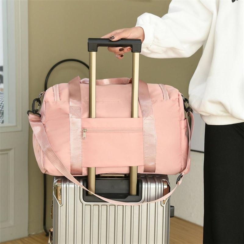 Product Introduction of Túi xách du lịch có ngăn để giày gắn vali tiện lợi MẪU MỚI cao cấp chống nước kèm dây đeo chéo đựnġ đồ du lịch, tập gym 17