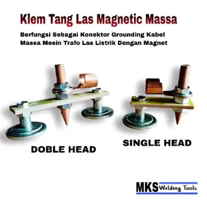 Klem Tang Las Magnetic Massa | Klem Magnet single doble Head Magnetic Massa Las Listrik