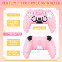Gambar IINE Meow Pact Pink Protective Case + 2 Analog Caps for Controller PS5 Silicon Case Silicone Pelindung Stik Stick PS5 Dualsense L1028 dari Liberty Game Store Kota Administrasi Jakarta Utara 5 Tokopedia
