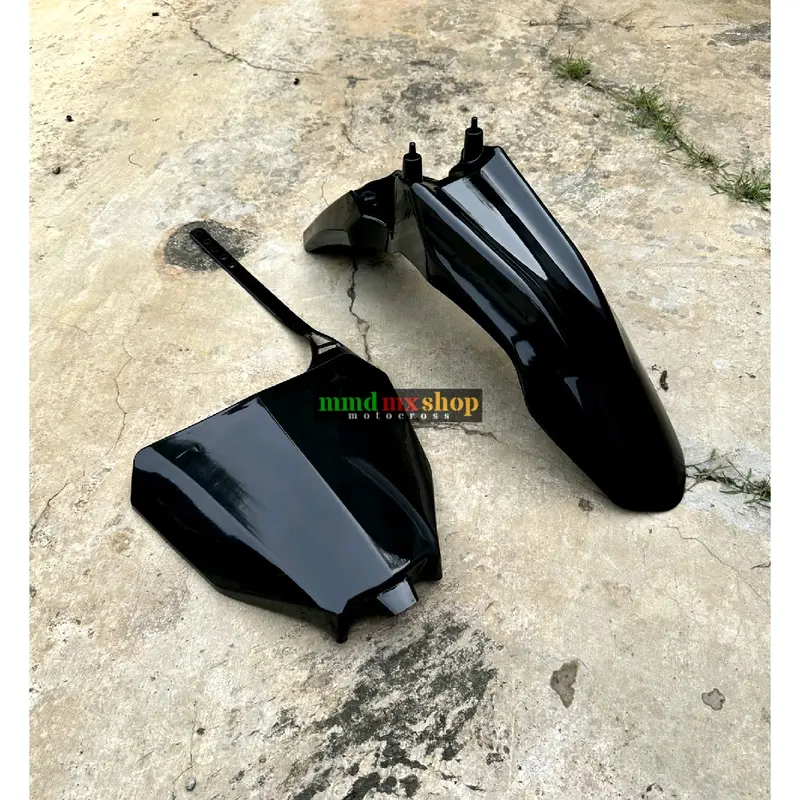 Spakbor depan Crf 110 dan Papan nomor Crf 250 Set Supermoto Klx bf Dtracker Crf 150 l wr155 1