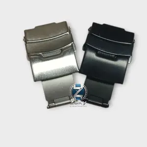 BUCKLE ENGSEL TALI STRAP RANTAI KARET JAM TANGAN DOUBLE LOCK BUCKLE JAM RANTAI