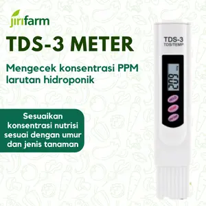 JIRIFARM - Digital TDS-3 TDS Meter Alat Ukur Nutrisi Hidroponik