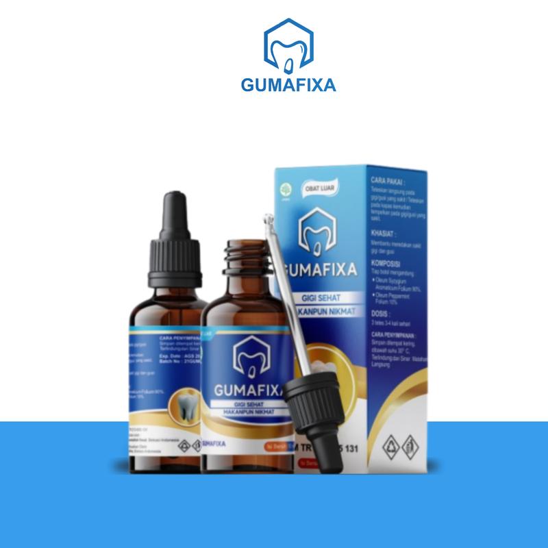Gumafixa Atasi Sakit Gigi Berlubang & Gusi Bengkak - Cegah Bau Mulut Tanpa Efek Samping Ber-BPOM dan HALAL 6