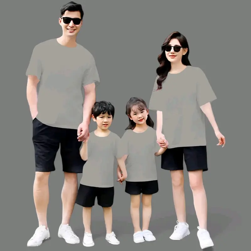Kaos distro POLOS bahan Cotton pe 24s. Ready Ukuran Anak dan Dewasa 4