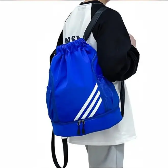 Nauril Ransel Travel Waterfroop Sport Outdoor Backpck Sekolah Anti air Unisex Fitnes Pria Hitam Hitam
