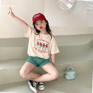 【KIDS】Korean Basic T-shirt Women Kids Atasan Anak-Anak Wanita 3030 | Kekinian