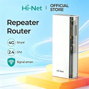 Hi-Net MF932 Power Bank Router WIFI Portabel 150Mbps 8000mAh Dual-Band 2.4G & 5G Jaringan Stabil untuk 4G/3G Operator Baterai Powerbank Pengalaman Jaringan Cepat Kompatibel dengan Berbagai Perangkat - Ponsel, Charger