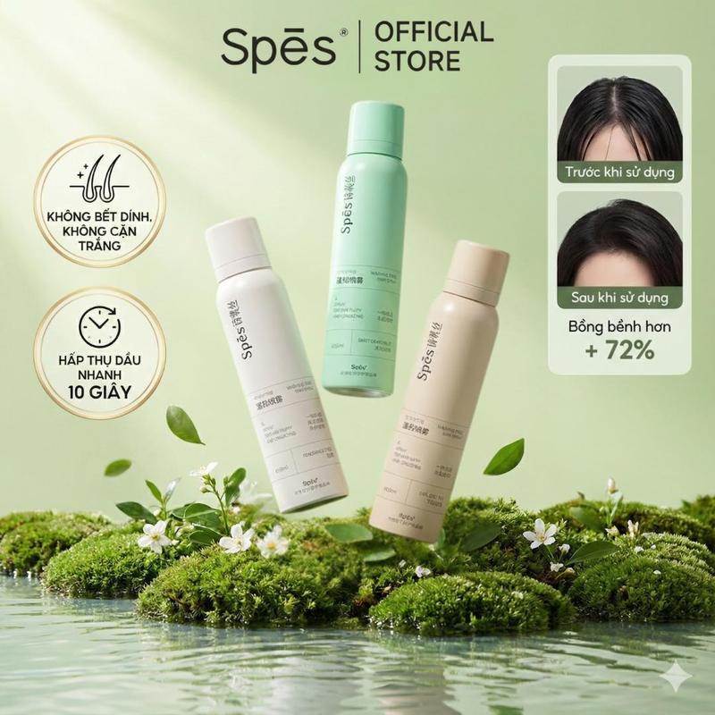 Dầu Gội Khô Kiềm Dầu - Hỗ Trợ Tóc Bồng Bềnh & Thông Thoáng Da Đầu 150ml/220ml