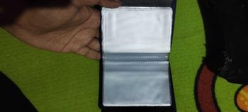 Product Review of Dompet Kartu 18 in 1 Card Holder + slot uang kulit sintetis dompet kartu kredit Hitam kulitasli pu leather minimalis dom pet wallet cowok visual from V**Y S**A 1