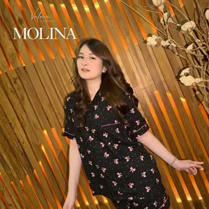 Valora Pajamas Molina Bahan Rayon Premium Nyaman Dipakai Tidur