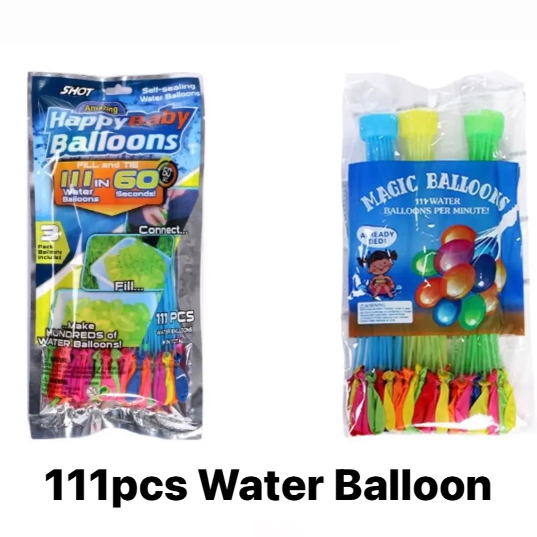 [SG Stock] 111pcs Water Balloon