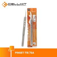 Gambar CELLKIT Pinset Bengkok Stainless Steel T16 7SA Premium Presisi dari CELLKIT Kota Surabaya 5 Tokopedia