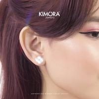 Gambar Kimora - Anting Tusuk Titanium Premium Wanita Bunga Hitam Flower Golda  Ant138 - WHITE dari Kimora Jewelry Kota Denpasar 5 Tokopedia