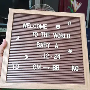 Grosir Murah 2 cm - Huruf Tambahan untuk Letter Board / Papan Nama Bayi / Menu Cafe / Properti Foto- Extra Huruf untuk Papan Nama Bayi