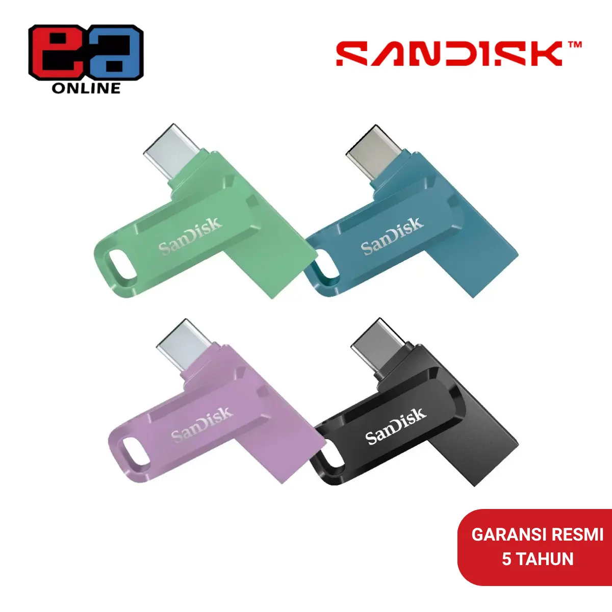 SanDisk Ultra Dual Drive GO OTG Type-C USB 3.2 ( Up to 400MB/s ) 32GB / 64GB / 128GB / 256GB / 512GB / 1TB