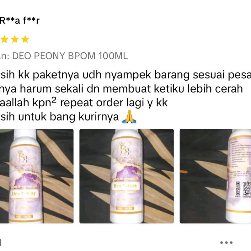 KETY BRIGHTENING BEBEB BEAUTY DEODORAN SPRAY  100ML MENCERAHKAN KETY ANTI BAU 3