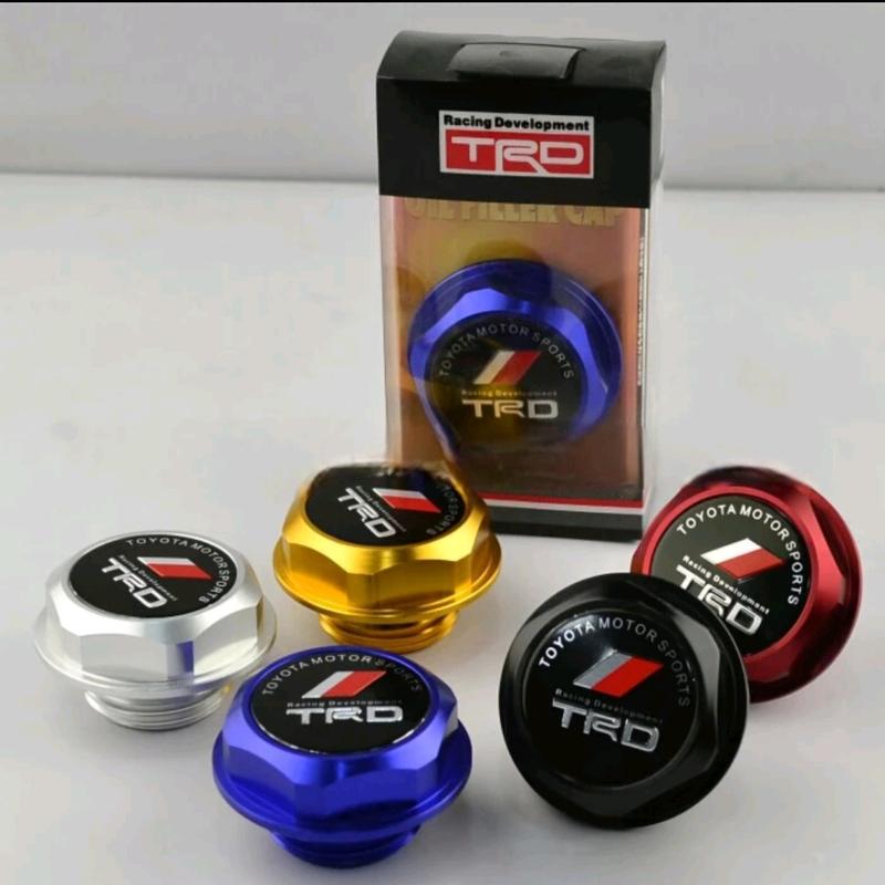 Tutup Oli Mesin Toyota TRD Engine Oil Cap Toyota CNC 1
