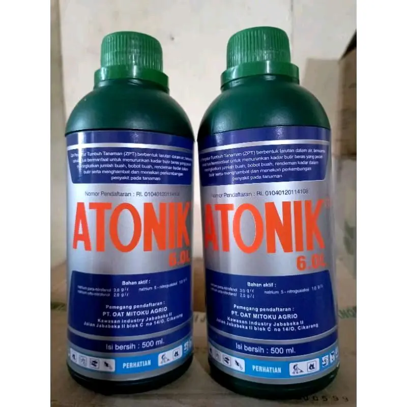 ATONIK 6.0L 500 ML PUPUK CAIR HORMON ZPT ZAT PENGATUR TUMBUH