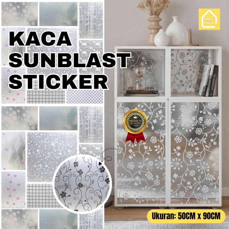 PROMO BELI 6 PCS FREE KAPE !! STIKER KACA PREMIUM SUNBLAST LEBAR 90CM ...