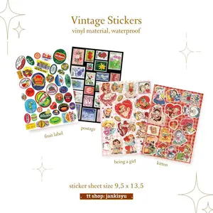 Sticker Deco Japan Handphone Journaling Lucu Murah Aesthetic